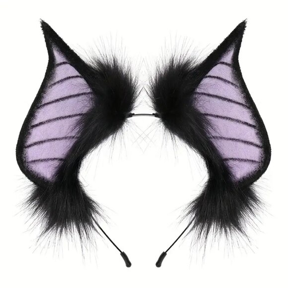 The rim with Bat Ears is black with purple main image 4